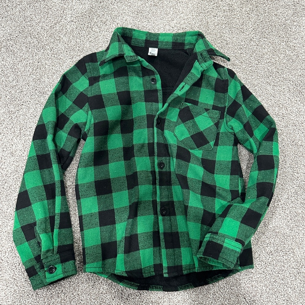 Boys Flannel Jacket